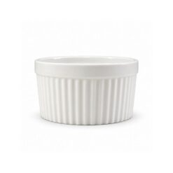 CAZUELA 8C FACETADA BLANCA 261432-B