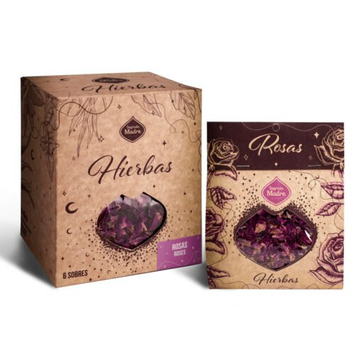 HIERBAS EN SOBRES X6 ROSAS SAGRADA MADRE