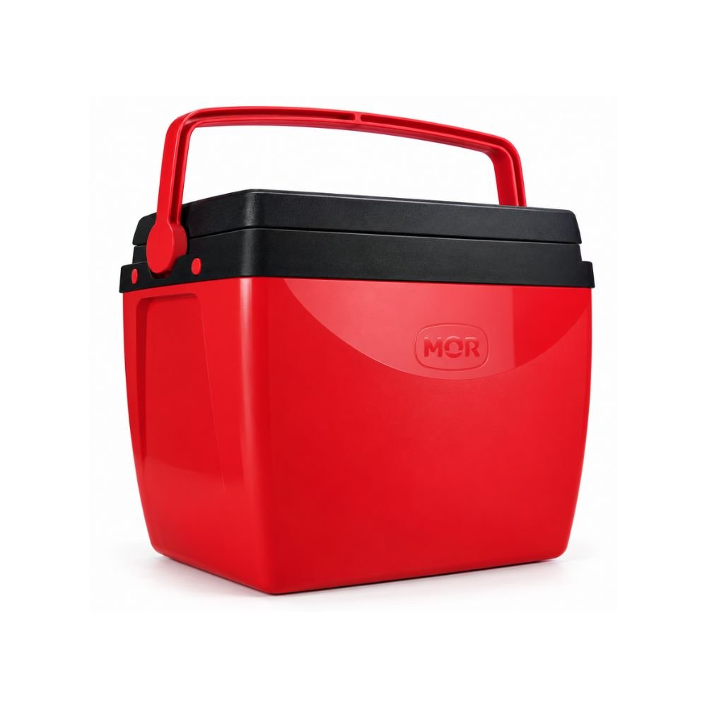 HELADERA MOR 18LT ROJO C/NEGRO