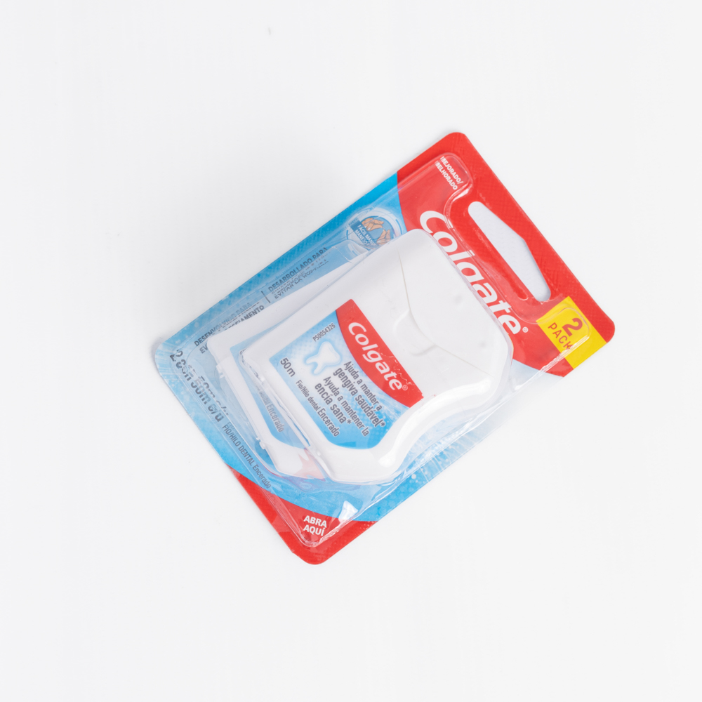 HILO DENTAL COLGATE FLUOR & MENTA 2X50MT.61018683