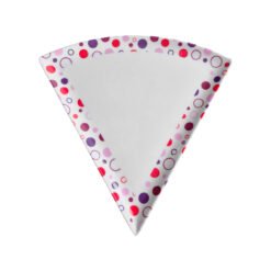 PLATO P/PIZZA TRIANG.MELAMINA BURBUJAS