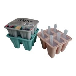 MOLDE P/HELADO SILICONA X6 12X14X9C GLANZ 23485