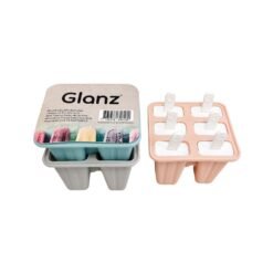 MOLDE P/HELADO SILICONA X6 12X14X9C GLANZ 23485