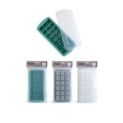 CUBETERA SILICONA C/TAPA 28X13X3.35C GLANZ 251134