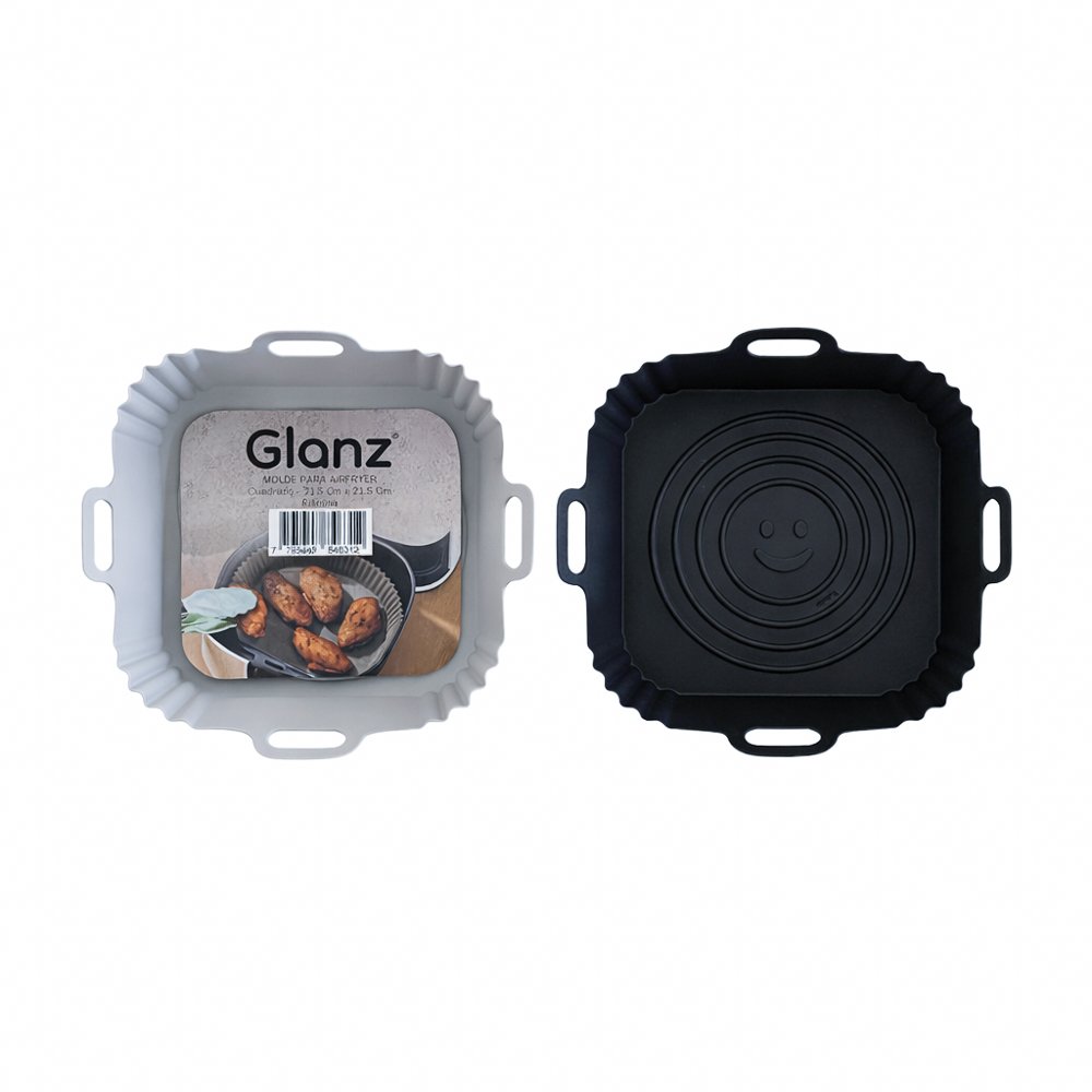 MOLDE SILICONA CUAD. 21C FREIDORA AIRE GLANZ