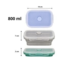 HERMETICO SILICONA PLEGABLE T/CLIP 18X12C GLANZ