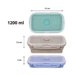 HERMETICO SILICONA PLEGABLE T/CLIP 21X13 GLANZ