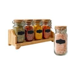 ESPECIERO MULTIPLE C/BASE BAMBOO X4 GLANZ