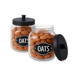 FRASCO TAPA METAL NEGRO 2LT MORET GLANZ