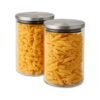 FRASCO TAPA METAL PLATEADA ARCOS 1,8LT GLANZ