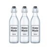 BOTELLA VID.DECORADA CON TAPA 1LT GLANZ