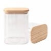 FRASCO RECT.TAPA MADERA 1LT GLANZ