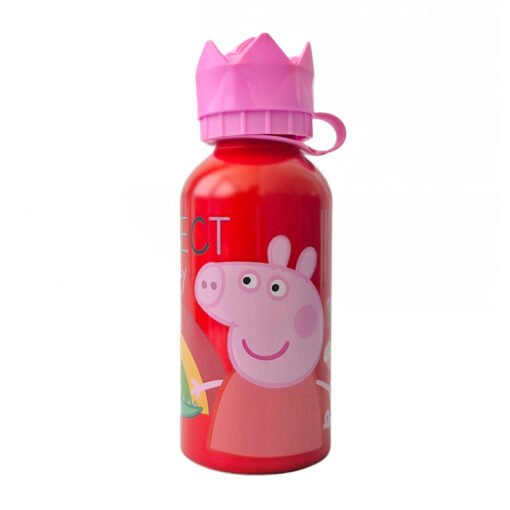 BOTELLA ALUM.400ML PEPPA PIG