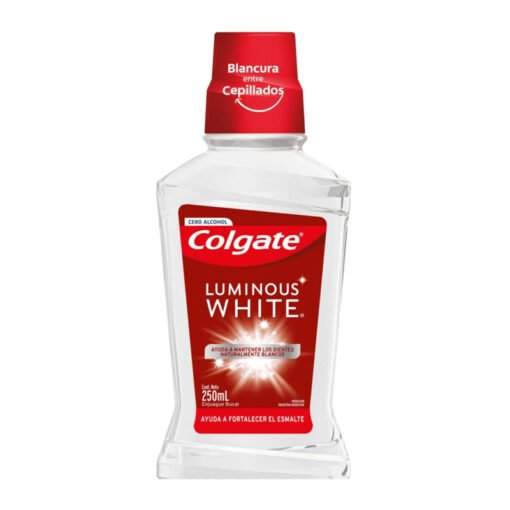 ENJ.BUCAL COLGATE LUMINOUS WHITE 250ML 33667/1405