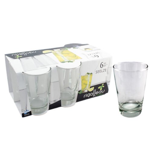 VASO VIDRIO SEELZE 360ML X6