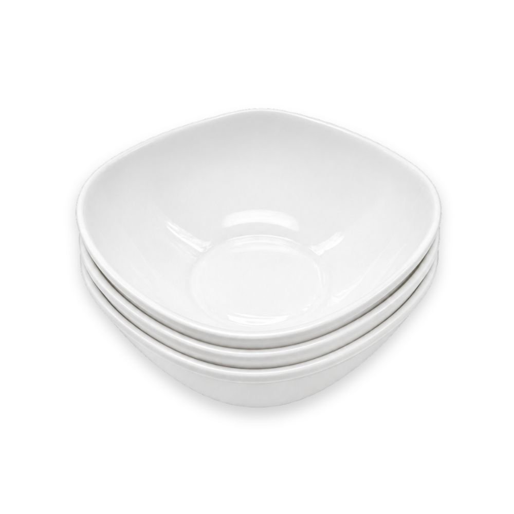 BOWL CEREALERO CUAD.16C OPAL BLANCO GLANZ