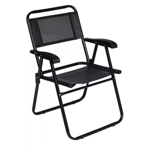 SILLA ALTA ACERO MASTER NEGRO MOR 2048