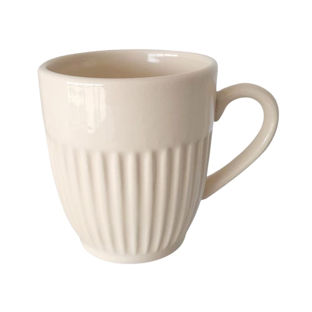 JARRO MUG CERAM.CANELA MANTECA 300ML