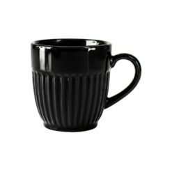 JARRO CERAM.CAFE DOBLE CANELA NEGRO 110ML