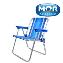 SILLA INFANTIL ALTA ALUMINIO AZUL MOR 2121