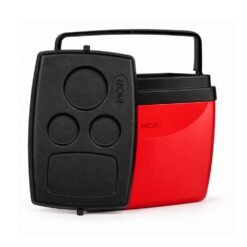 HELADERA MOR 26LT ROJO C/NEGRO