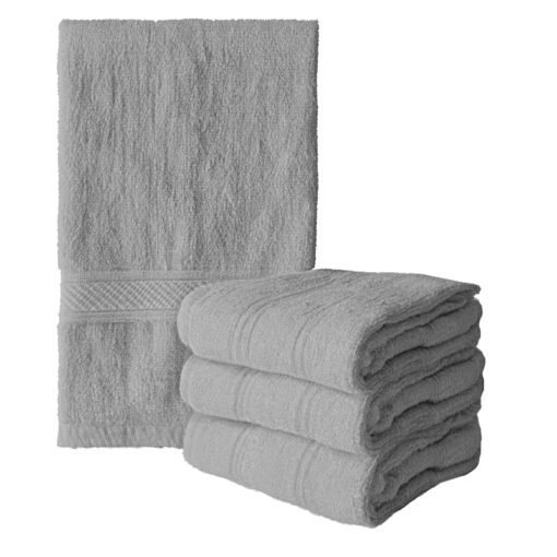 TOALLA CROSS GRIS 40X60C MADISON