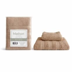 JGO.TOALLA-TOALLON TAURUS BEIGE MADISON 500GR