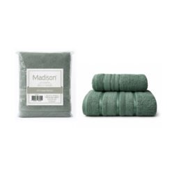 JGO.TOALLA-TOALLON ALHENA VERDE MADISON 450GR